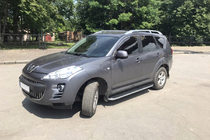 Peugeot 4007 2007-2013 Seitenschweller Tayga (2 Stk., Aluminium) Foto 1