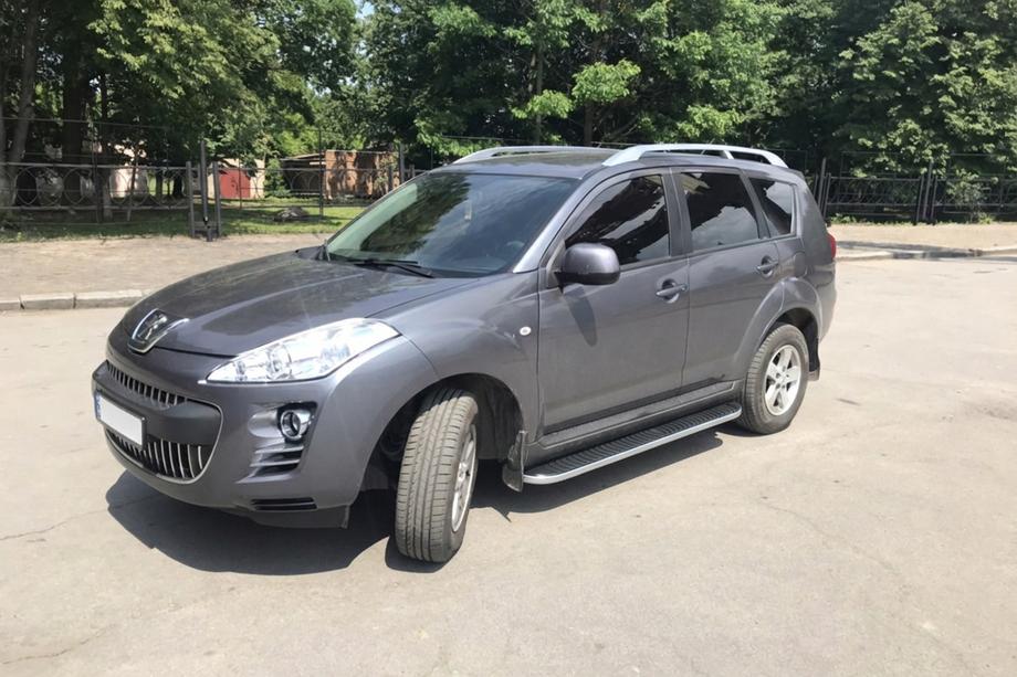 Peugeot 4007 2007-2013 Seitenschweller Tayga (2 Stk., Aluminium) Image