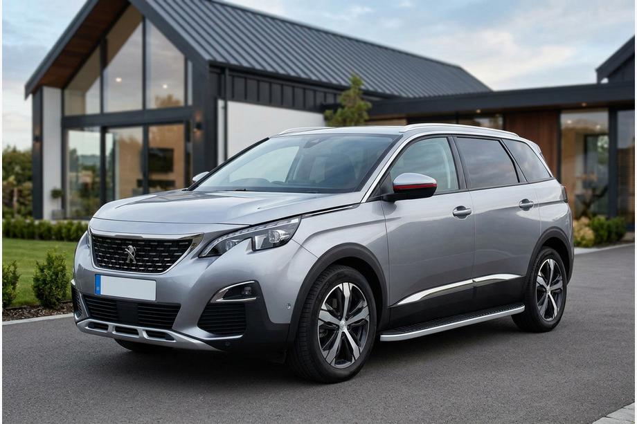Peugeot 5008 2016-2023 Seitenschweller Tayga Grey (2 Stk., Aluminium) Image
