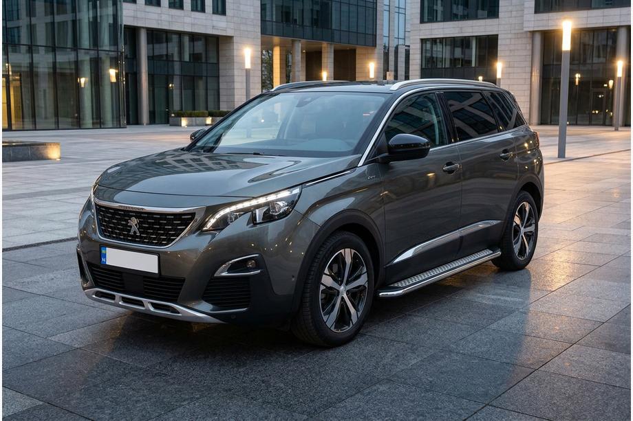 Peugeot 5008 2016-2023 Seitenschweller Maydos V2 (2 Stk., Aluminium & Edelstahl) Image