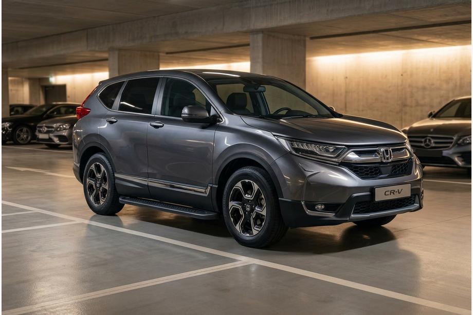Honda CRV 2017-2022 Trittbretter Allmond Black (2 Stk., Aluminium) Image
