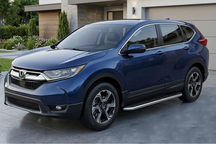 Honda CRV 2017-2022 Trittbretter Maydos V1 (2 Stk., Aluminium & Edelstahl) Image