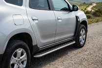 Renault Duster 2018-2024 Seitenschweller Maydos V1 (2 Stk., Aluminium) Foto 1