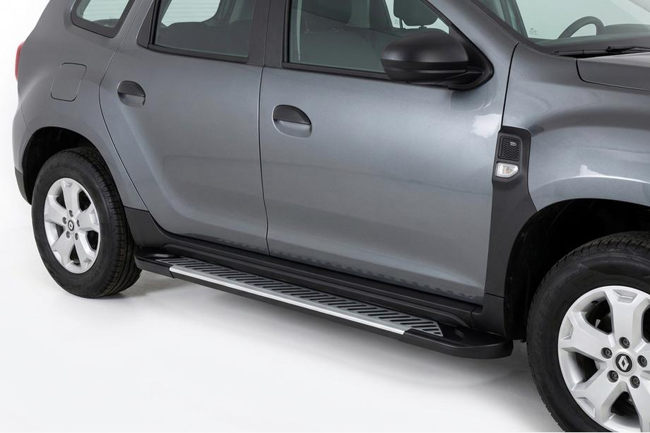 Dacia Duster 2018-2024 Seitenschweller Line (2 Stk., Aluminium) Image