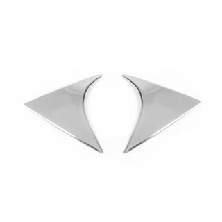 Chrom Dreiecksblende für Kofferraumdeckel (Edelstahl) Hyundai Tucson TL 2016-2021 Foto 3