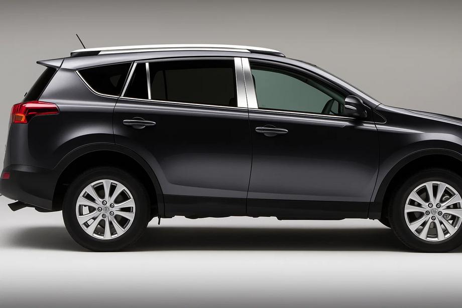 Toyota Rav 4 2013-2018 Edelstahl Türsäulen Zierleisten (8 Stk) Image