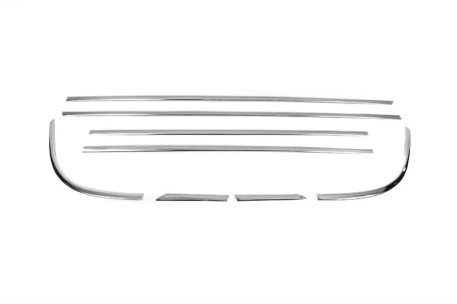 Peugeot 3008 2008-2016 Fensterzierleisten mit hinterem Dreiecksfenster, 8-tlg, Edelstahl Foto 2