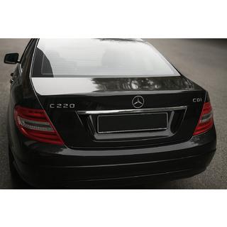 Chromleiste über dem Kennzeichen (Edelstahl) Foto 1
