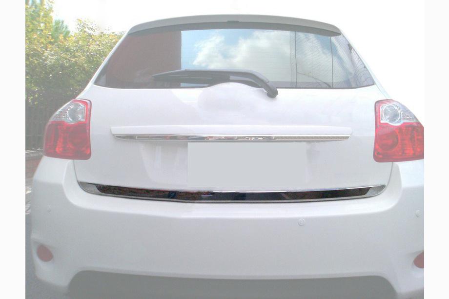 Toyota Auris 2007-2012 Kofferraumleiste Edelstahl Image