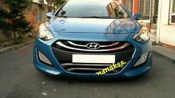 Hyundai I-30 2012-2017 Zierleisten für unteren Kühlergrill Typ 2 (Edelstahl) Foto 2