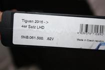 Volkswagen Tiguan 2016-2023 Gummimatten (4 Stk., Original) Foto 2
