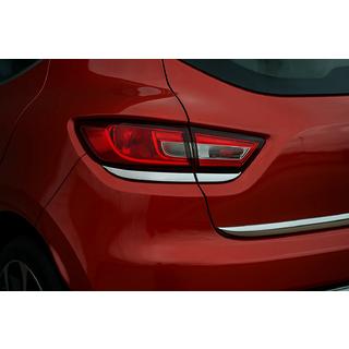Abdeckung für Rückleuchten (2 Stk., Schwarz Chrom) Renault Clio IV 2012-2019 Foto 1