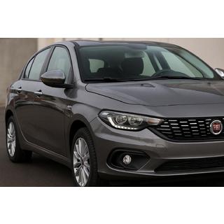 Spiegelabdeckungen Schwarz Chrom (2 Stk., Kunststoff) Fiat Tipo 2016- Foto 1