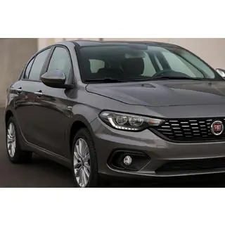 Spiegelabdeckungen Schwarz Chrom (2 Stk., Kunststoff) Fiat Tipo 2016- Foto 1