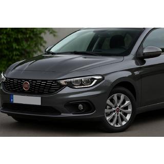 Spiegelabdeckungen Schwarz Chrom (2 Stk., Kunststoff) Fiat Tipo 2016- Foto 2