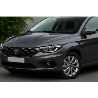 Spiegelabdeckungen Schwarz Chrom (2 Stk., Kunststoff) Fiat Tipo 2016- Foto 2