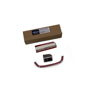 Abdeckung für hinteren Türgriff Schwarz Chrom (Edelstahl) Mercedes Vito W639 2004-2014 Foto 2
