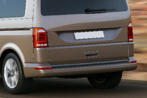 Volkswagen T6 2015-2024 Kofferraumleiste (Schwarz Chrom) Foto 1