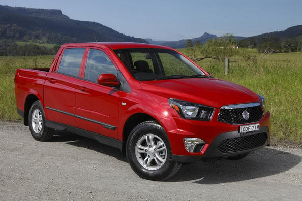Überblick über die Pick-up Ssang Yong Actyon Sports