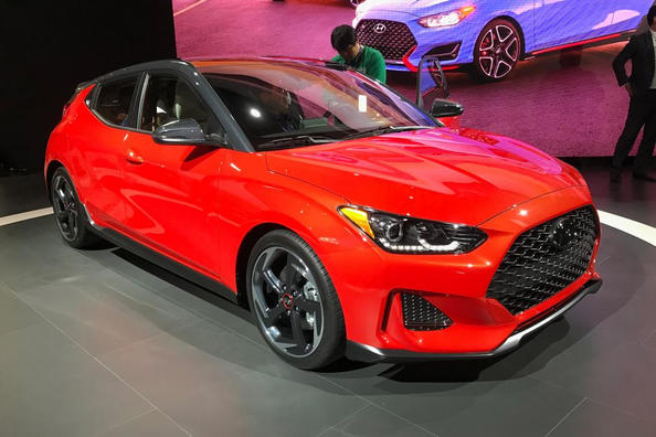 Übersicht Fließheck Hyundai Veloster der zweiten Generation
