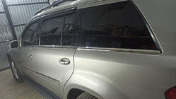 Mercedes GL class X164 2006-2012 Fensterunterkante Zierleisten Edelstahl (6 Stk) Foto 3