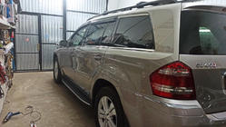 Mercedes GL class X164 2006-2012 Fensterunterkante Zierleisten Edelstahl (6 Stk) Foto 10