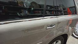 Mercedes GL class X164 2006-2012 Fensterunterkante Zierleisten Edelstahl (6 Stk) Foto 12
