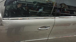 Mercedes GL class X164 2006-2012 Fensterunterkante Zierleisten Edelstahl (6 Stk) Foto 13