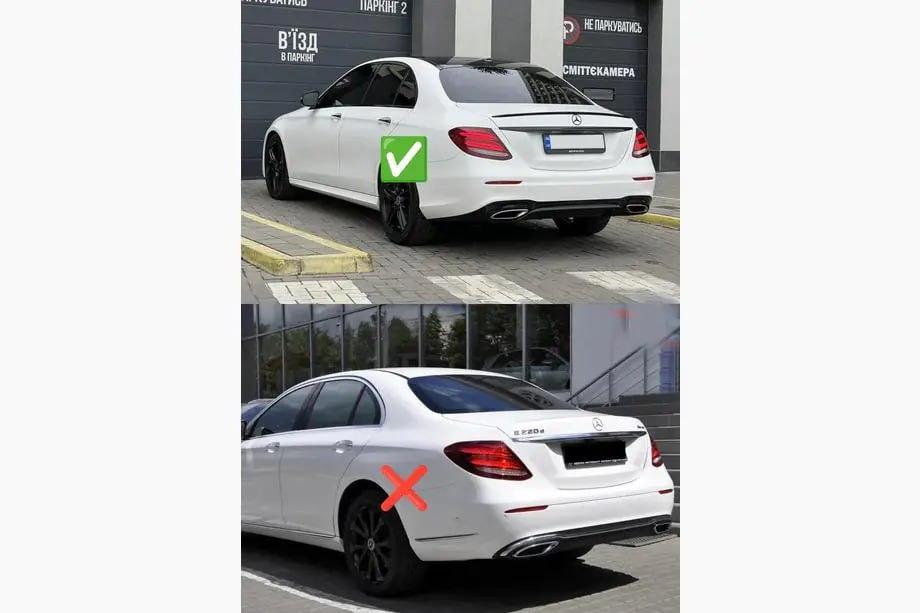 Mercedes E-class W213 2016-2023 AMG E63 Bodykit Komplettset (für 2016-2020) Foto 9