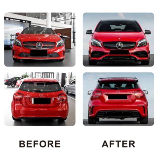 Bodykit Satz (A45 AMG) Mercedes A-сlass W176 2012-2018 Foto 2