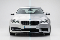 BMW 5 Series F10/F11 2010–2016 Karosseriekit mit Kotflügeln V1 (M5 Power) Foto 2
