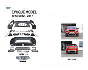 Range Rover Evoque 2012-2018 Tuning Bodykit Set (BodyKit-2) Foto 2