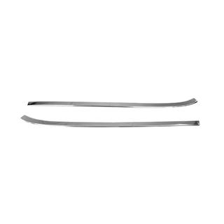 Chrom Zierleiste Frontscheibe (Edelstahl) Opel Astra J 2009-2015 Foto 3