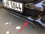 Mercedes C-class W205 2014-2021 Edelstahl Ladekantenschutz Foto 2