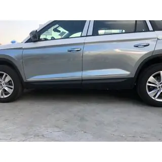 Türschutzleiste Carmos breit Edelstahl Skoda Kodiaq 2016-2023 Foto 2