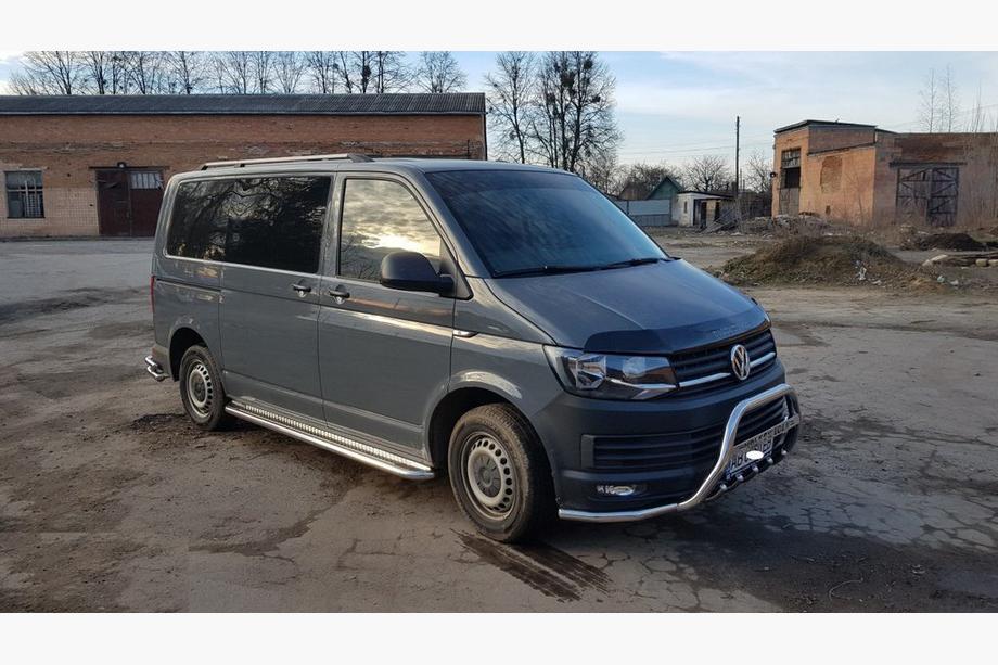 Volkswagen T6 2015-2024 Seitenschweller Premium (2 Stk., Edelstahl) Image