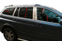 SsangYong Kyron 2005-2014 Komplette Fensterumrandung Edelstahl Foto 1