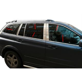 Komplette Fensterumrandung Edelstahl SsangYong Kyron 2005-2014