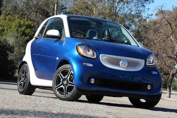 Durchsuchen Sie die aktualisierte Smart ForTwo