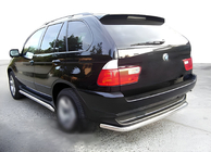 BMW X5 E53 1999–2006 Heckschutzbügel Special Edelstahl Foto 1
