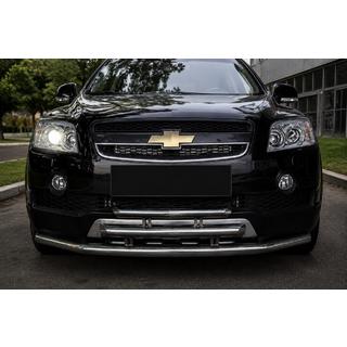 Frontschutzbügel 3-fach (Edelstahl) Chevrolet Captiva 2006-2019