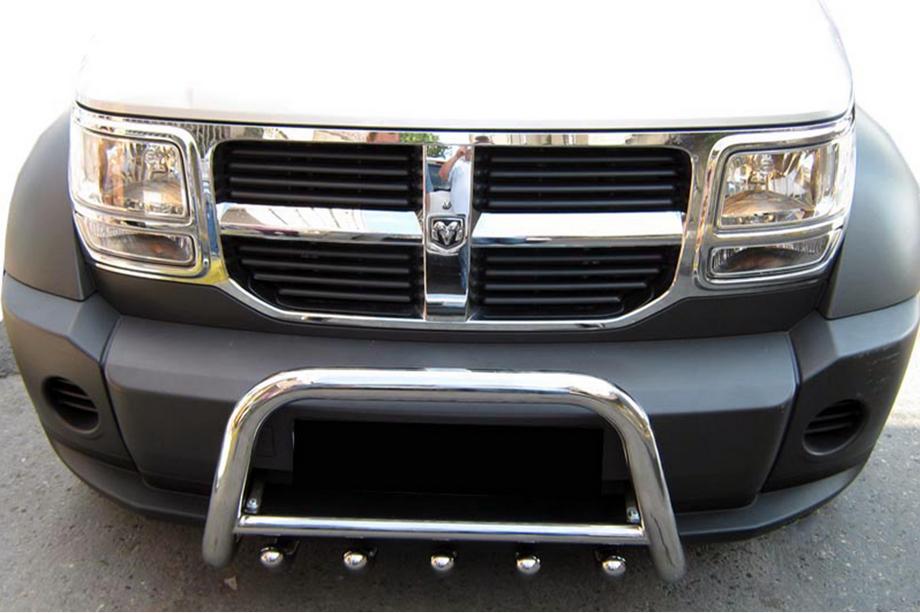 Dodge Nitro 2006-2011 Frontbügel QT006 (Edelstahl) Image