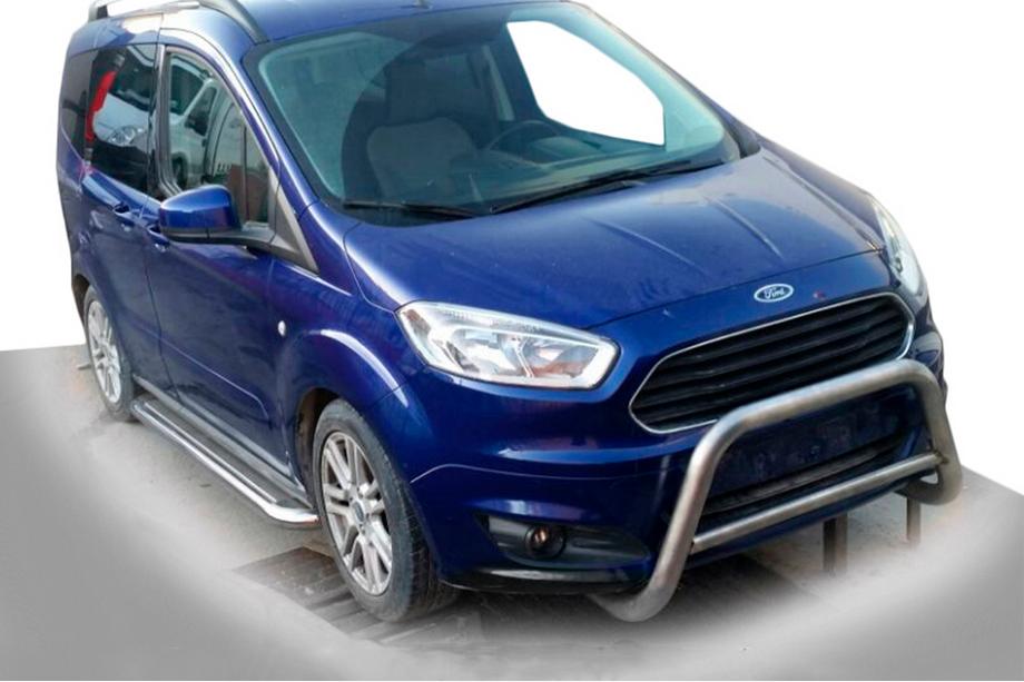 Ford Courier 2014-2023 Frontschutz WT005 (Edelstahl) Image