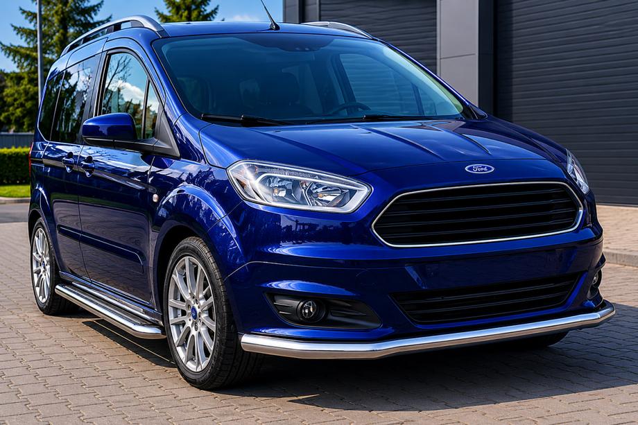 Ford Courier 2014-2023 Frontschutzbügel ST008 (Edelstahl) Foto 1
