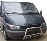 Ford Transit 2000–2014 Frontbügel WT003 (2000-2006, Edelstahl) Foto 1
