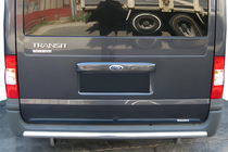 Ford Transit 2000–2014 Heckschutz AK002 (Edelstahl) Foto 1