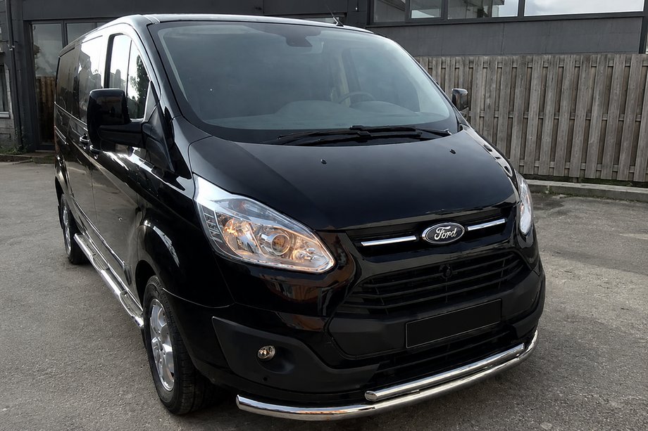 Ford Custom 2013-2022 Frontschutzbügel ST014 (Edelstahl) 60/42 mm Image