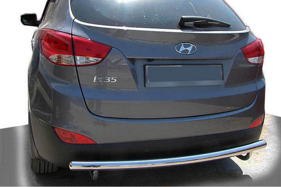 Hyundai IX-35 2010-2015 Heckschutz AK002 (Edelstahl) Image