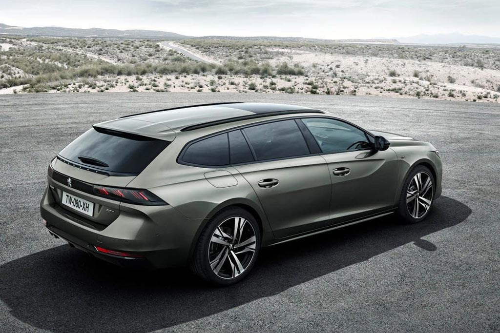 Übersicht der Kombi Peugeot 508 SW
