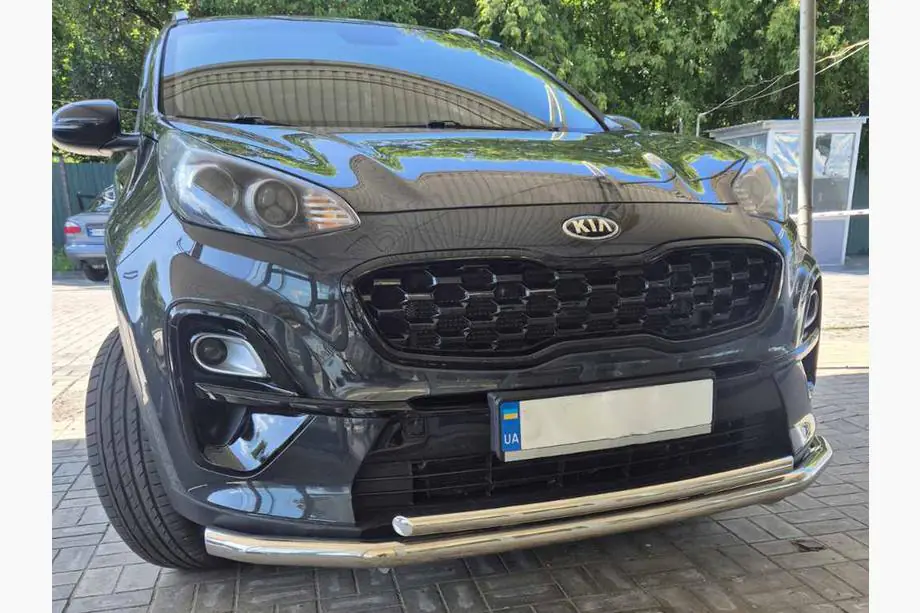 Kia Sportage 2015-2021 Frontschutzbügel ST014 (Edelstahl) Image
